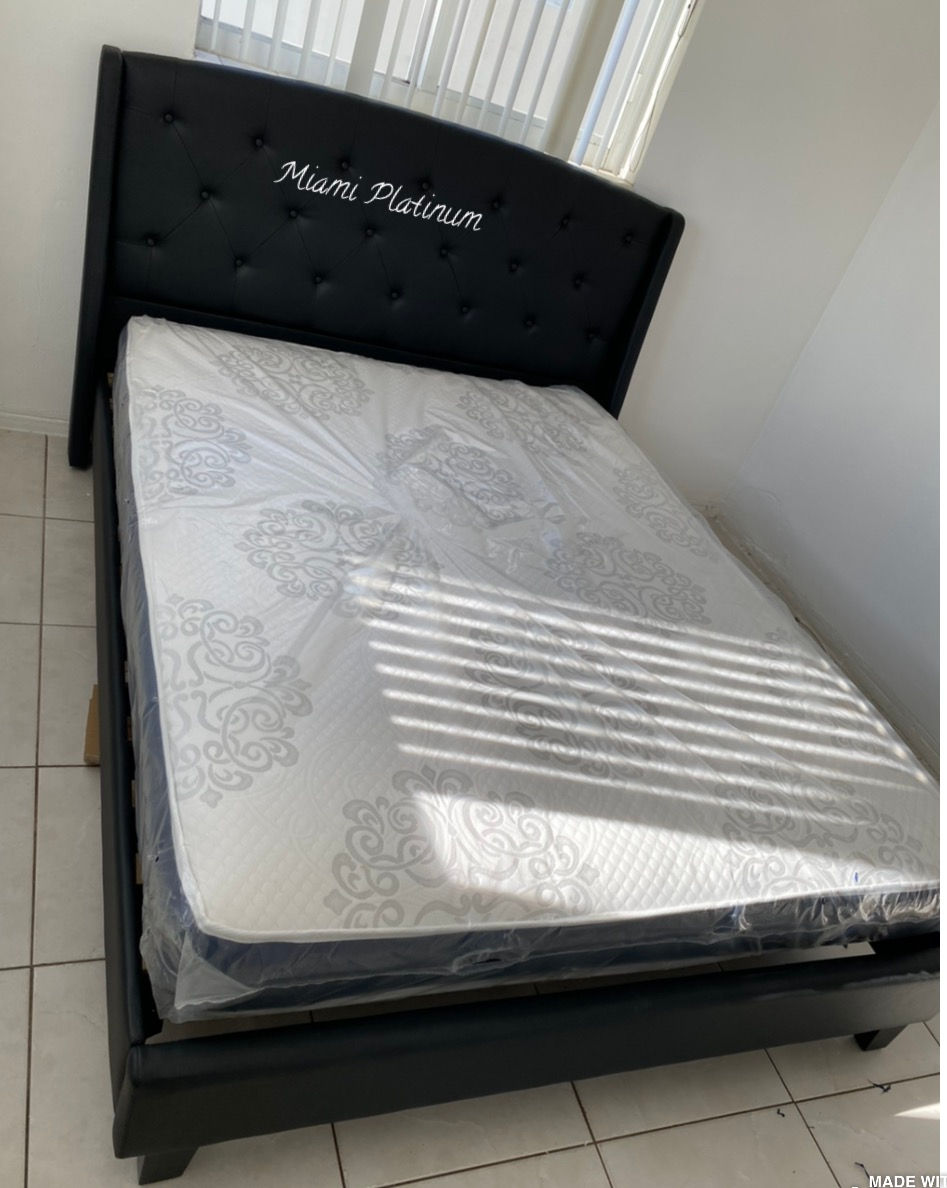 Thumbnail: Queen bed with Mattress only