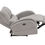 Thumbnail: Power Chair Recliner with Power Lumbar Light Grey