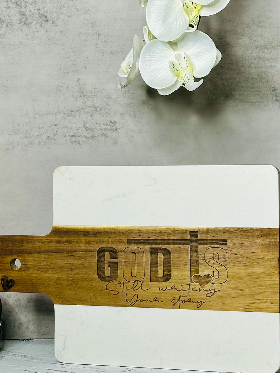 Thumbnail: Custom Marble & Wood Charcuterie Board