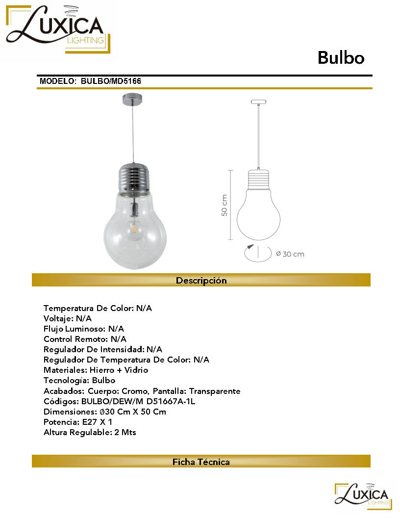 Miniatura: BULBO / MD5166