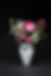Unikat gelochte Vase von Claudia Biehne, formschön und superpraktisch zum individuellen Stecken