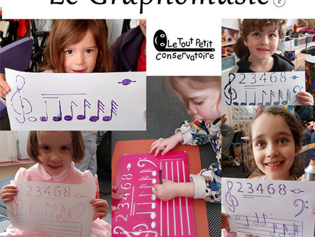 Le Graphomusic, apprendre à dessiner notes, clés et portée.