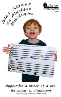 Mes notes de musique magnétiques