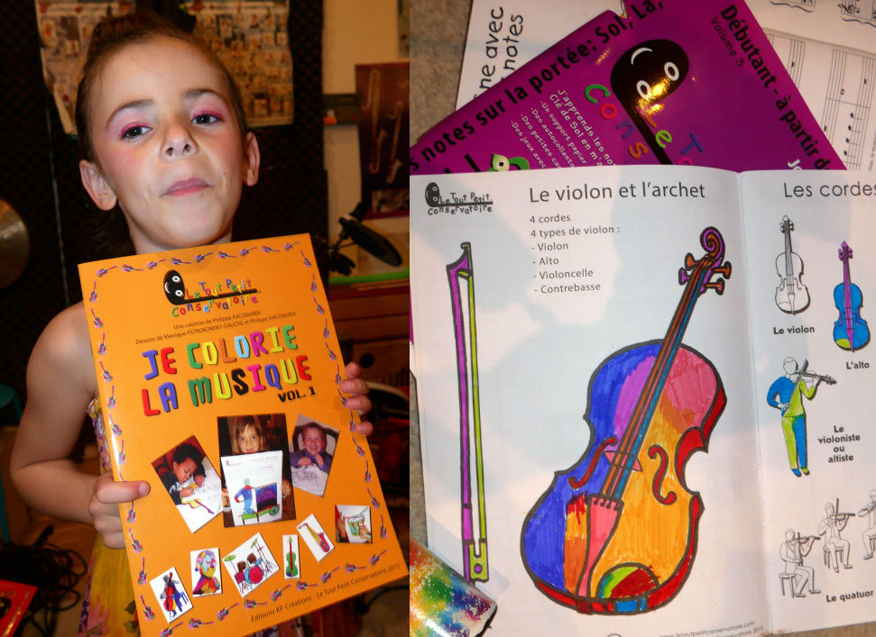 Miniature : je colorie la musique