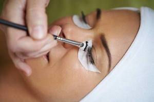 eyelashes tint