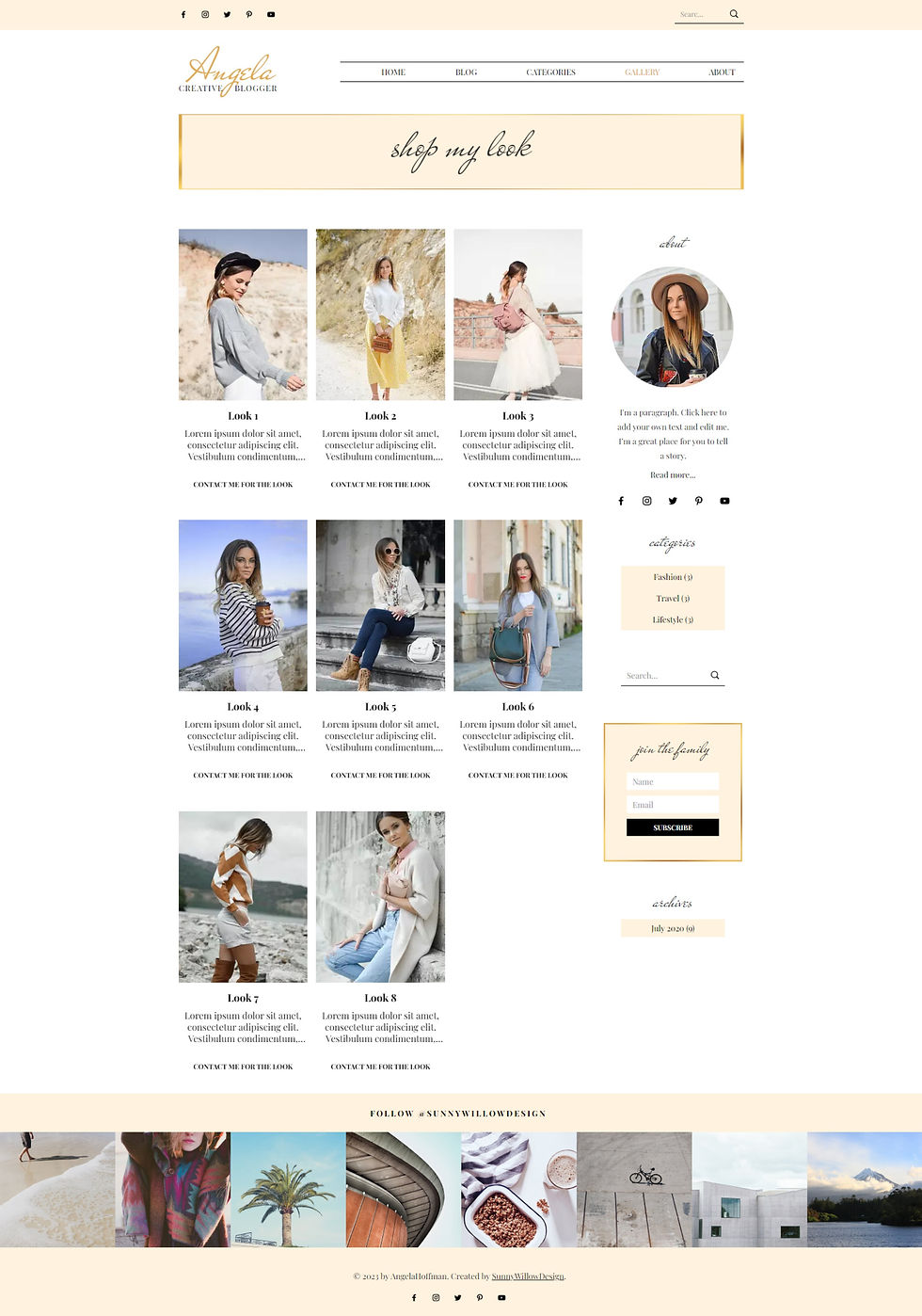 Thumbnail: Wix Blog Website, Wix Website Template, eCommerce Website, Wix Website Design, Fashion Blog, Travel Blog, Beauty Blog