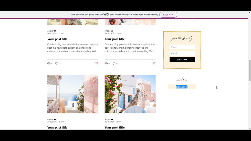 Thumbnail: Wix Blog Website, Wix Website Template, eCommerce Website, Wix Website Design, Fashion Blog, Travel Blog, Beauty Blog