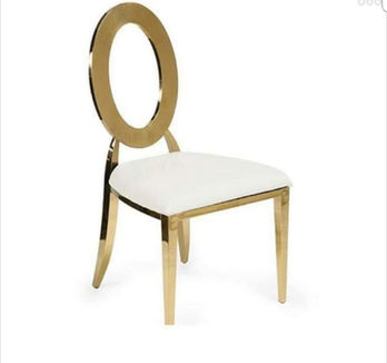 O Back Chairs luxury gold