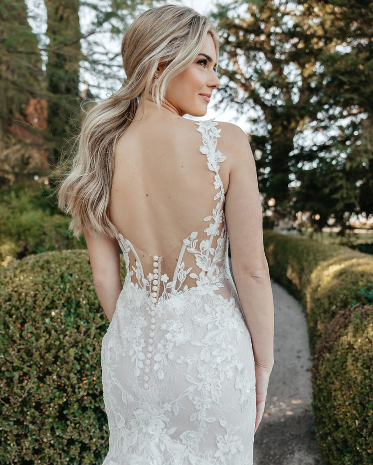 Stella York 7941 MilosScoop Neck Tulle Wedding Dress with Spaghetti Straps Stella York 7941 MilosScoop Neck Tulle Wedding Dress with Spaghetti Straps
