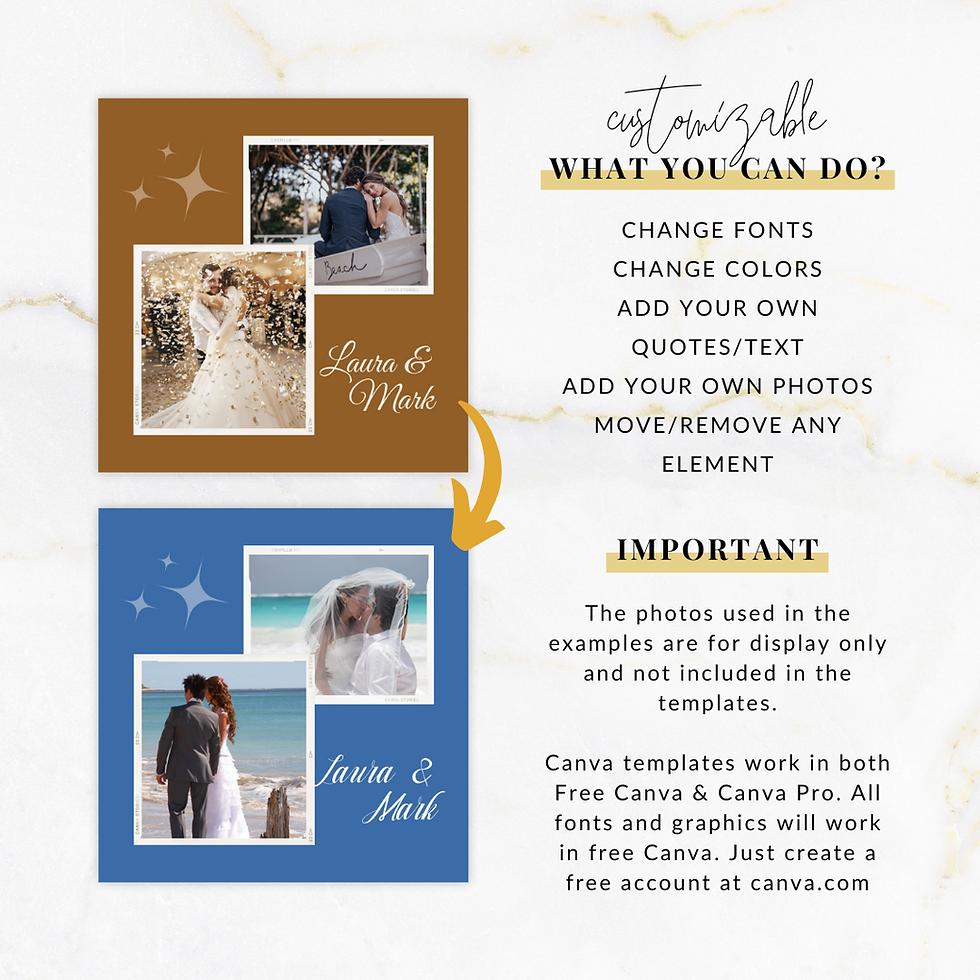 Thumbnail: Photography Instagram Posts, Premade Canva Instagram Posts, Photography Instagram Templates