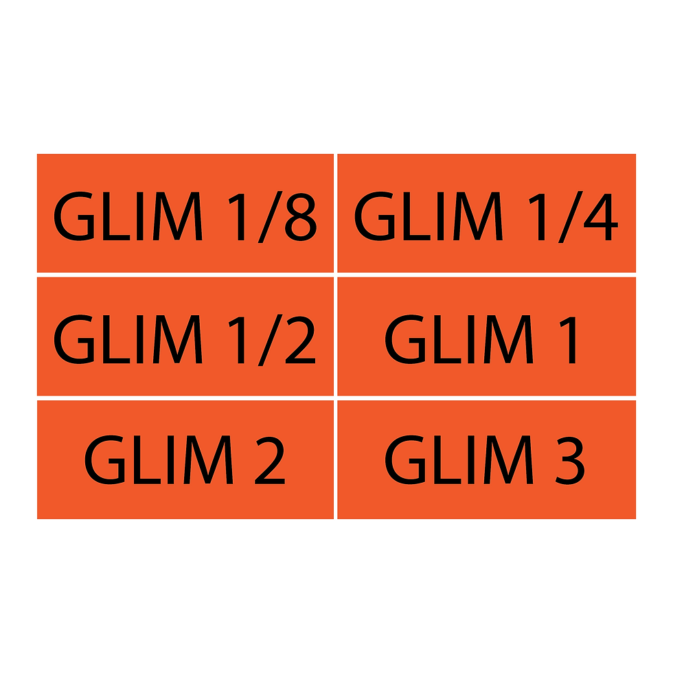 Thumbnail: Glimmer Glass Tag Set