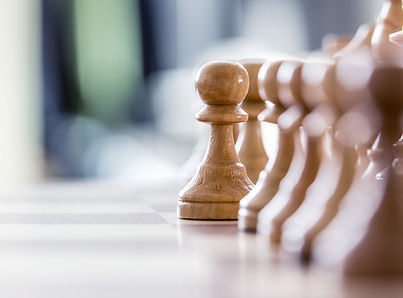 Chess Pawns Close-Up