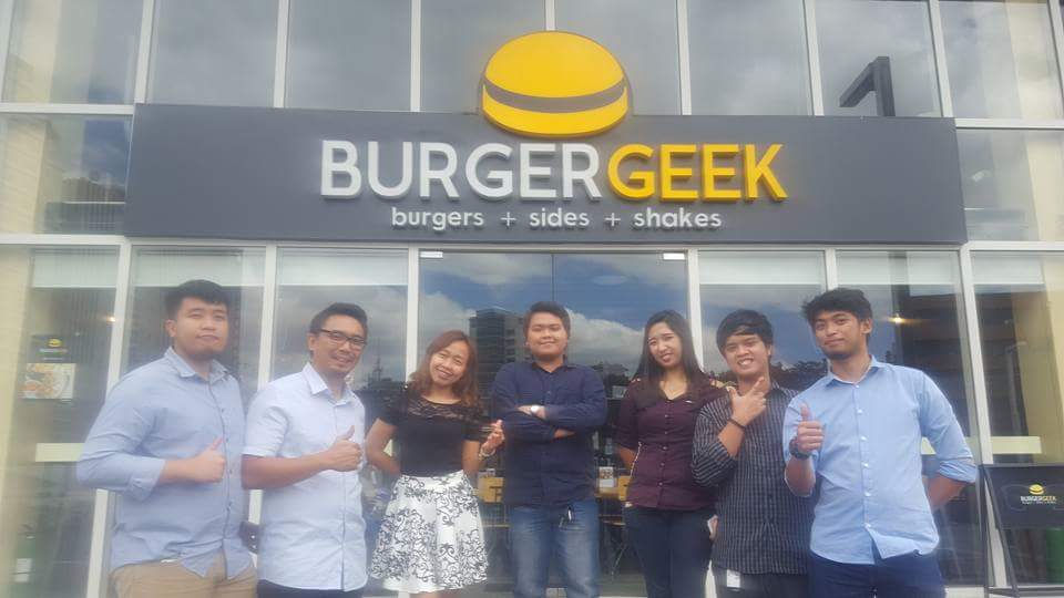 The team after a post destruction lunch.