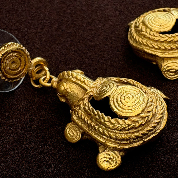 Miniatura: TAYRONA TORTUGA CON ESPIRAL