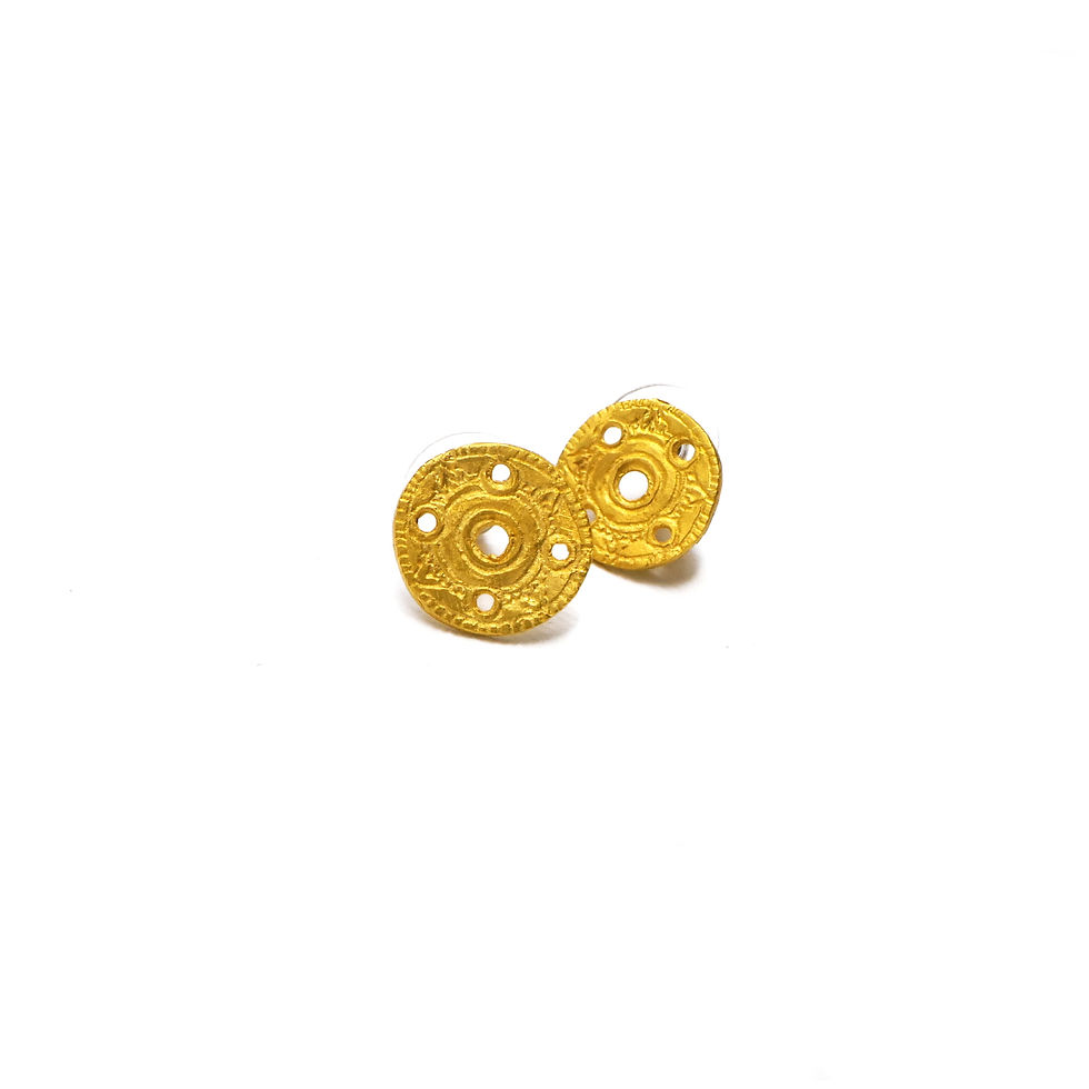 Miniatura: Aretes DISCO SOLAR
