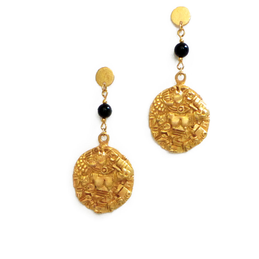 Aretes COYOLXAUHQUI grande
