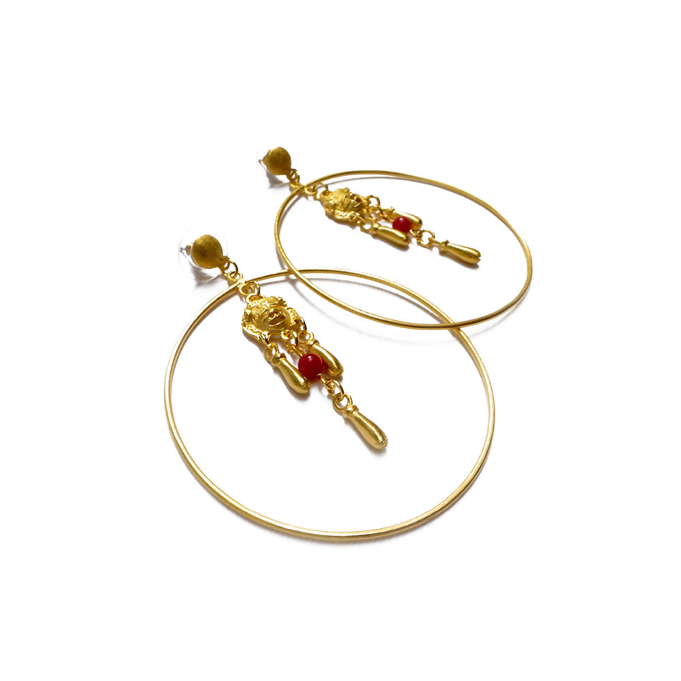 Miniatura: Aretes XIPE-TOTEC