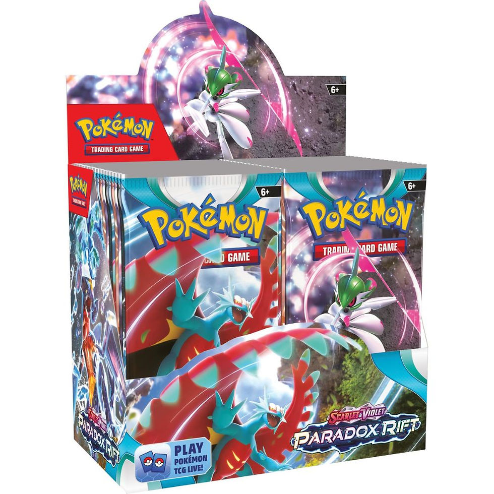 Pokemon Paradox Rift Booster Box SV04 sealed Pokemon TCG box
