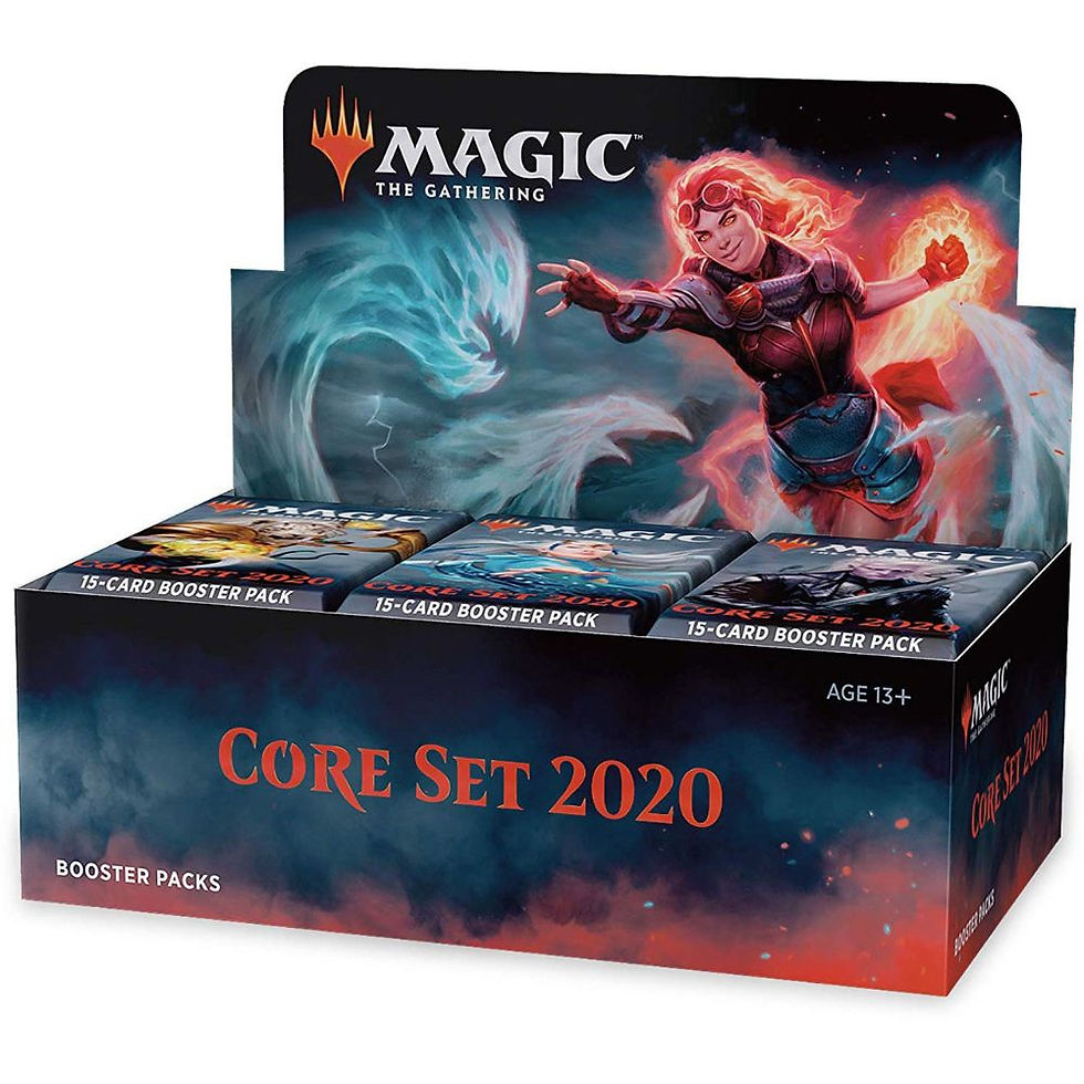 Core Set 2020 Draft Booster Box sealed with 36 booster packs for Magic The Gathering