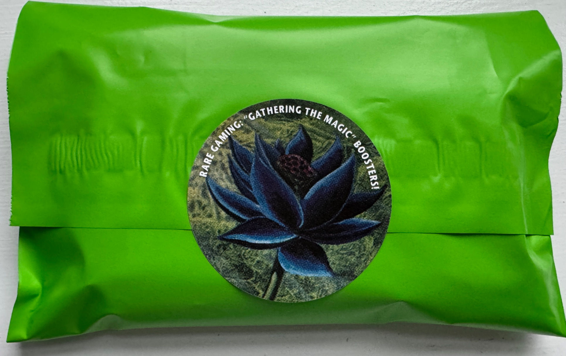 Magic the Gathering "Gathering the Magic Green Booster Bag"