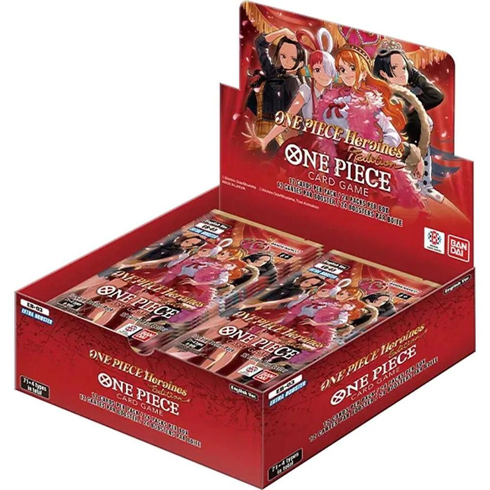 One Piece Heroines Edition Booster Box EB01 sealed extra booster box