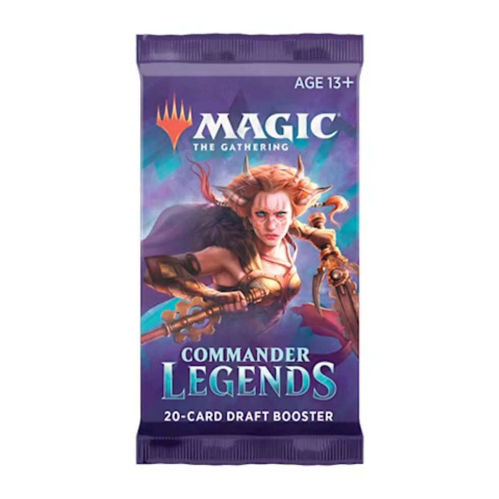 Magic The Gathering Commander Legends Draft Booster Pack sealed packaging