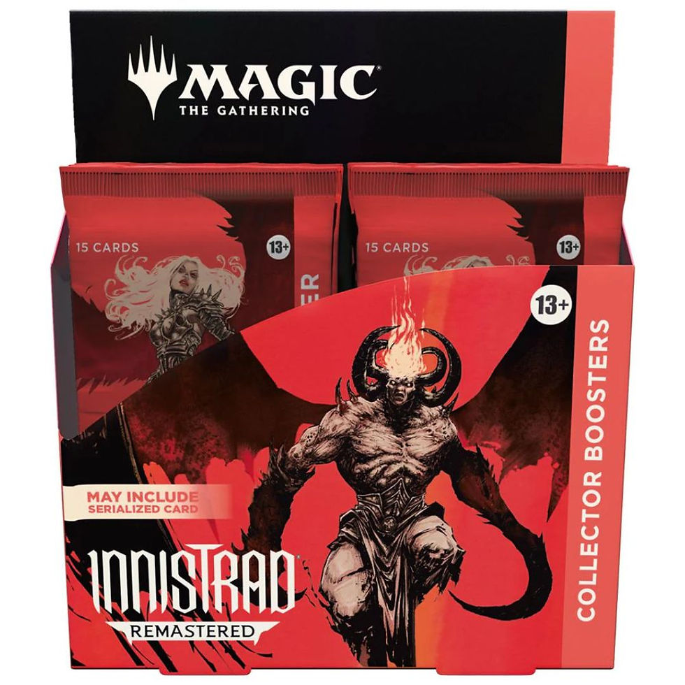 Magic The Gathering Innistrad Remastered Collector Booster Box sealed product image