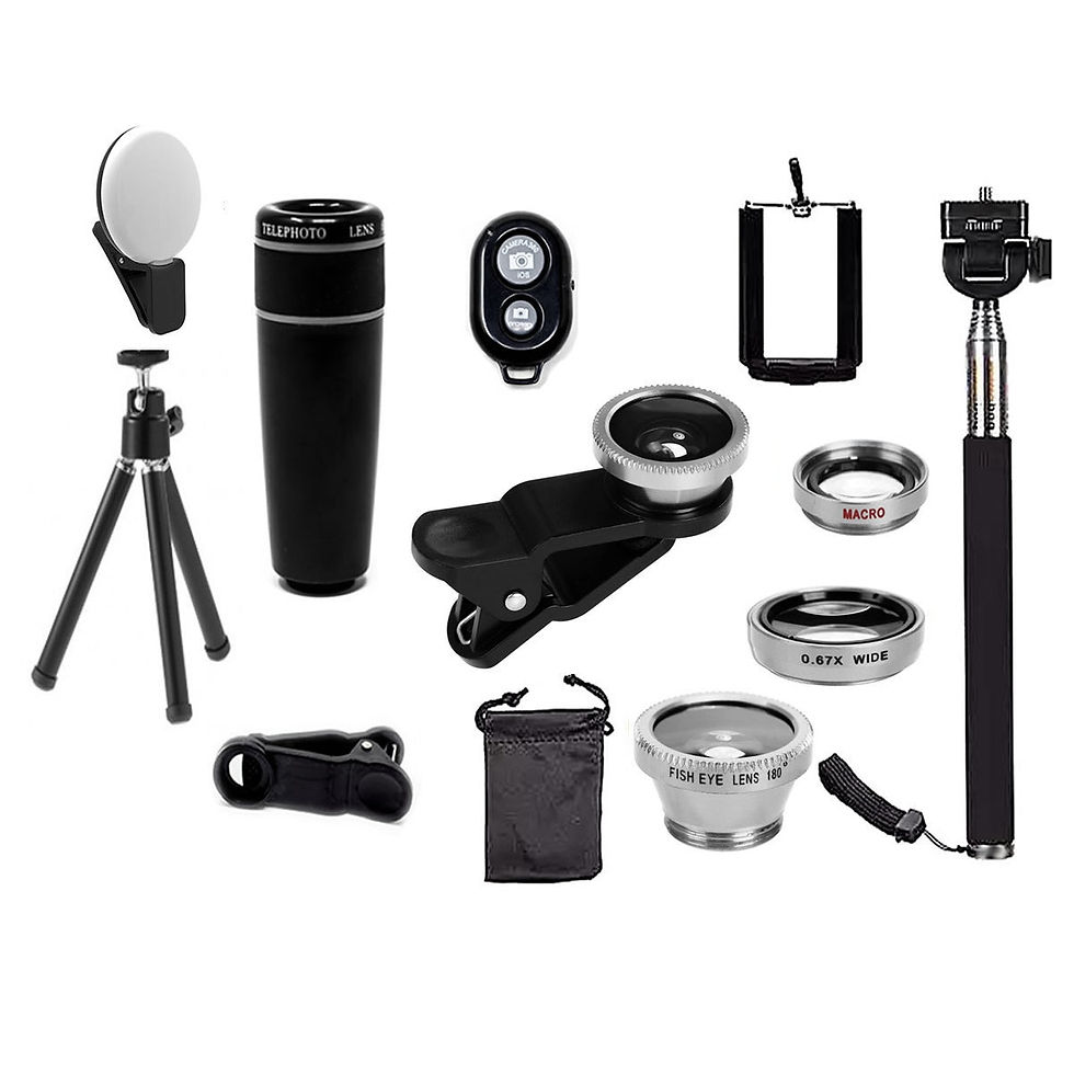 Miniatura: 11 in 1 Smartphone Camera Lens Kit