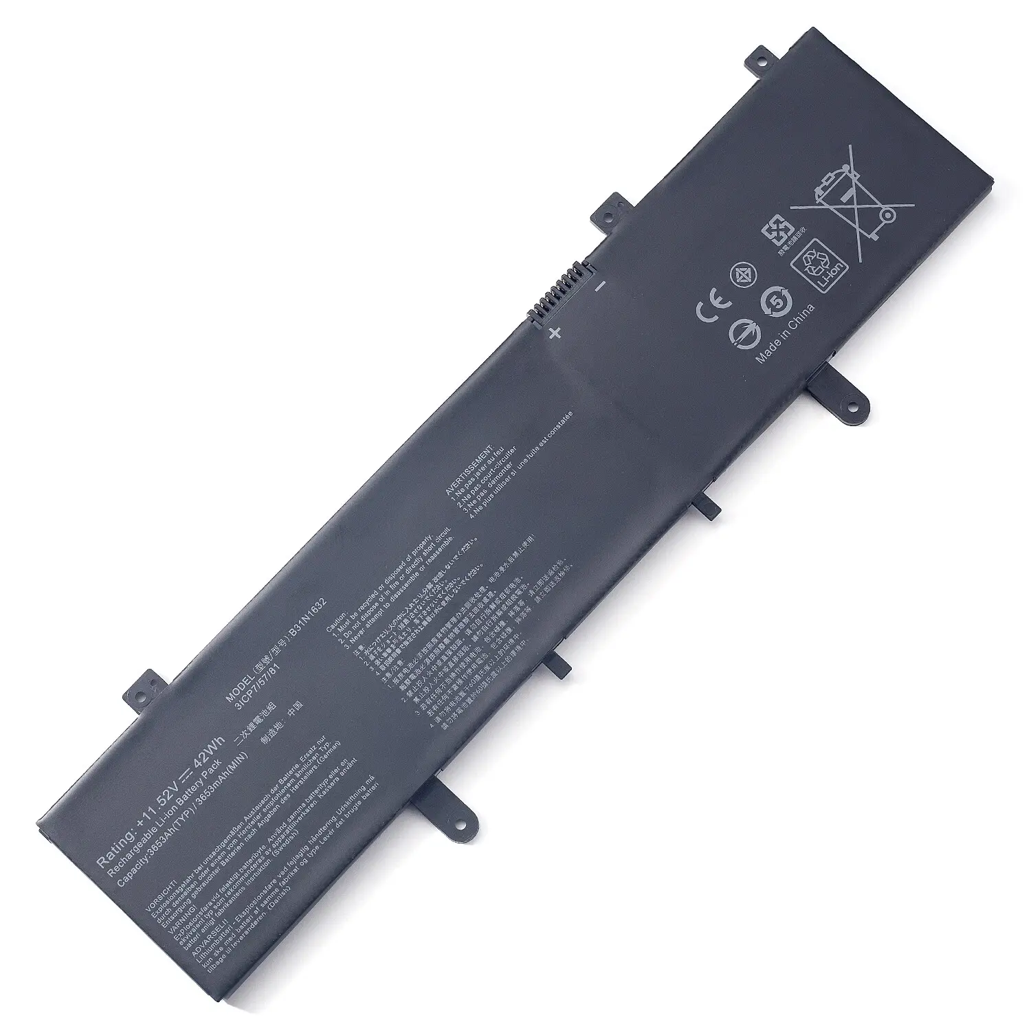 0B200-02540000 Battery ASUS Vivobook 14 X405UA X405UR X405UQ S4000 S4000U