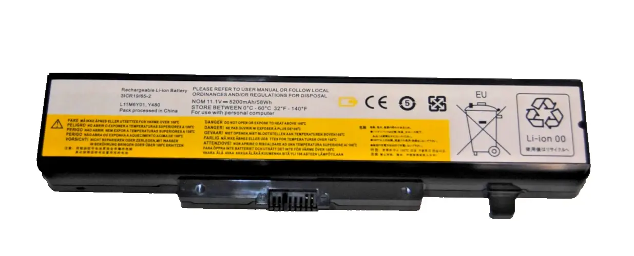 Laptop Battery L11M6Y01, 3ICR19/65-2 for Lenovo IdeaPad Y480 F5374