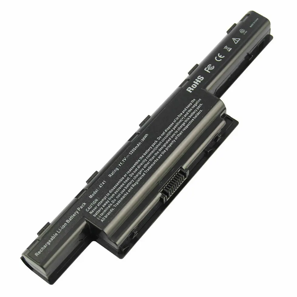 Black laptop battery, visible text, F62G0 Battery for Dell Vostro 5370, Super Battery Packs.