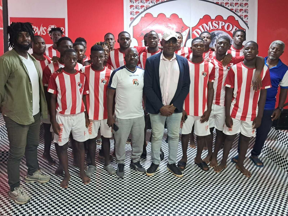 Louis Fernand Tchameko en visite a donné une éducation sportive aux pensionnaires