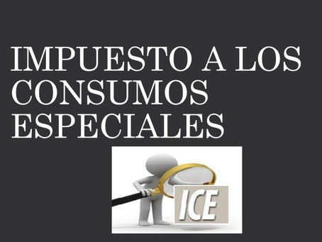 Normas de aplicación para los sujetos pasivos del impuesto a los consumos especiales