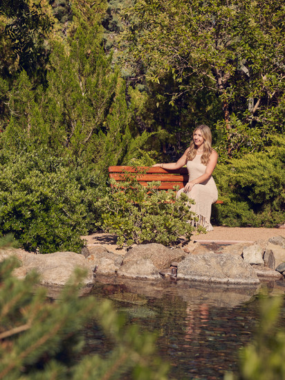 Zen Park meditation bench at RW Spiritual Center