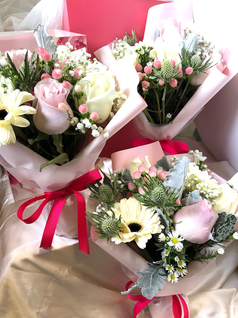 Thumbnail: Petite Rose & Gerbera - Pinky