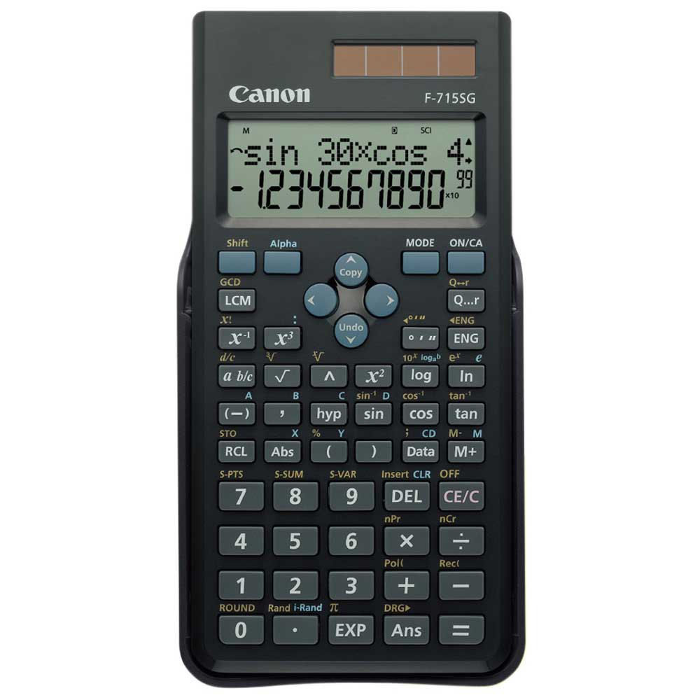 Calculadora Canon F-715sg Científica Azul / Negra