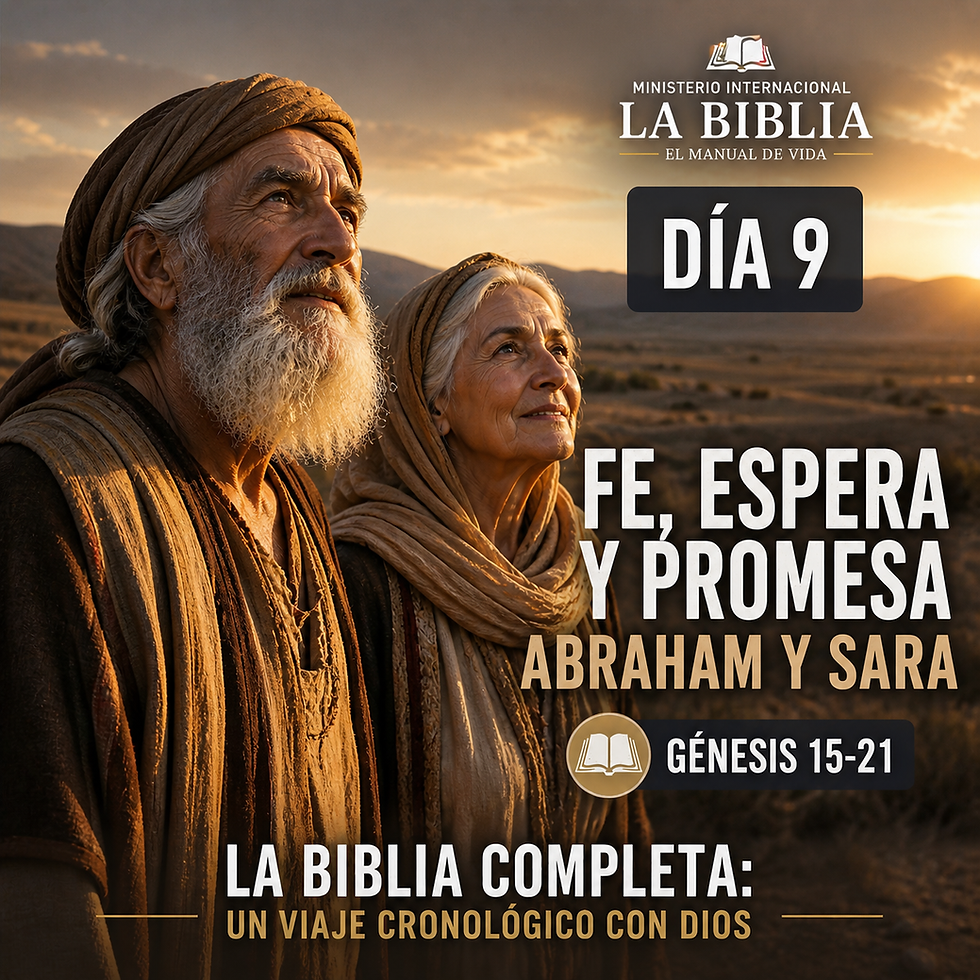 Día 9 Fe, espera y promesa Abraham y Sara