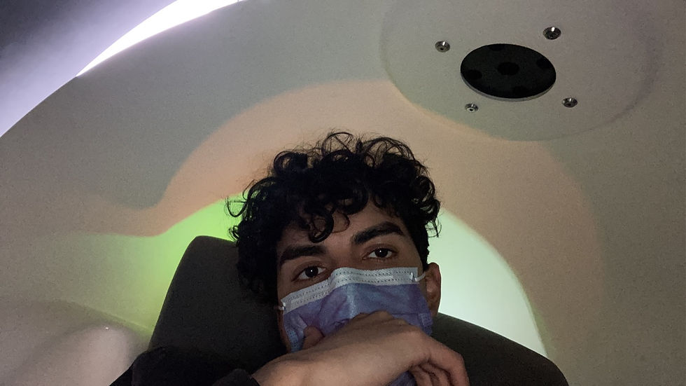 First Year of College in a Sleeping Pod. 2021.