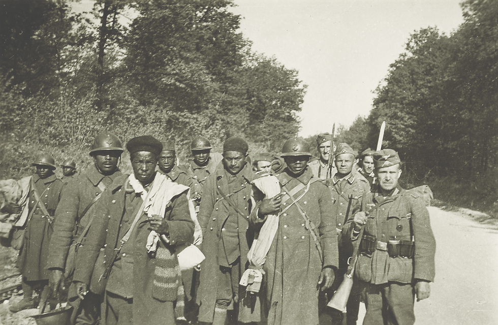 Senegalese Tirailleurs. Black Soldiers in WW1.