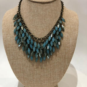 Layered Stone Necklace $34.95