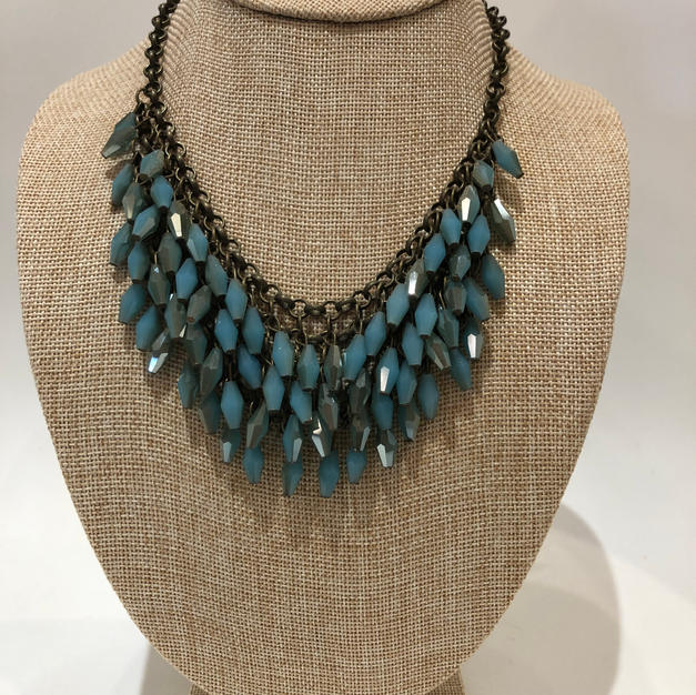 Layered Stone Necklace $34.95