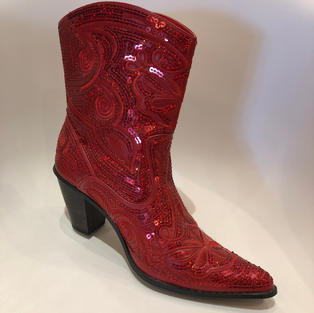 Sequined Bling Boot $125