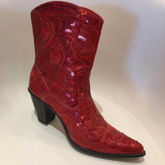 Sequined Bling Boot $125