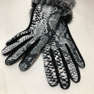 Fur Cuffed Gloves $17.95