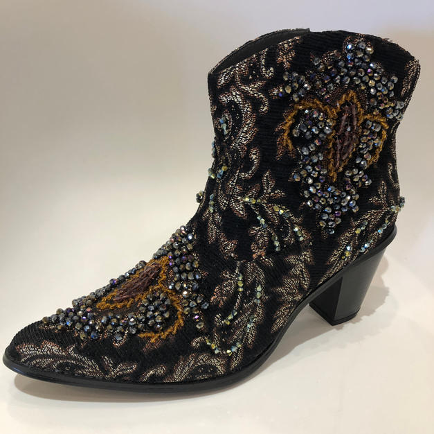 Sequined Embellished Bling Boot $225