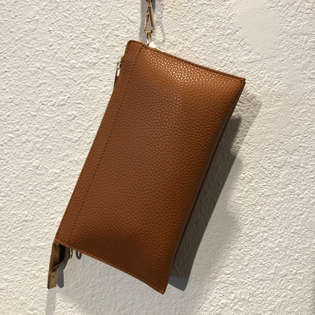 Brown Clutch $28