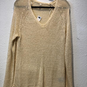 Long Sleeve Cream Sweater $26.50