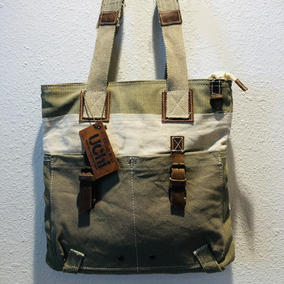 Repurposed Canvass Shoulder Bag $31