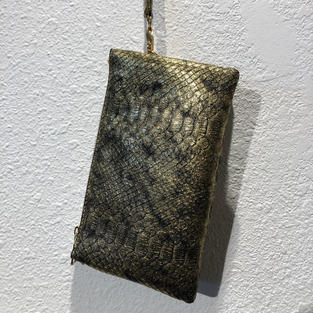 Metallic Gold Clutch $35