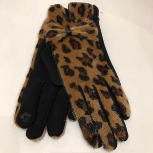 Animal Print Touch Screen Gloves $14.95